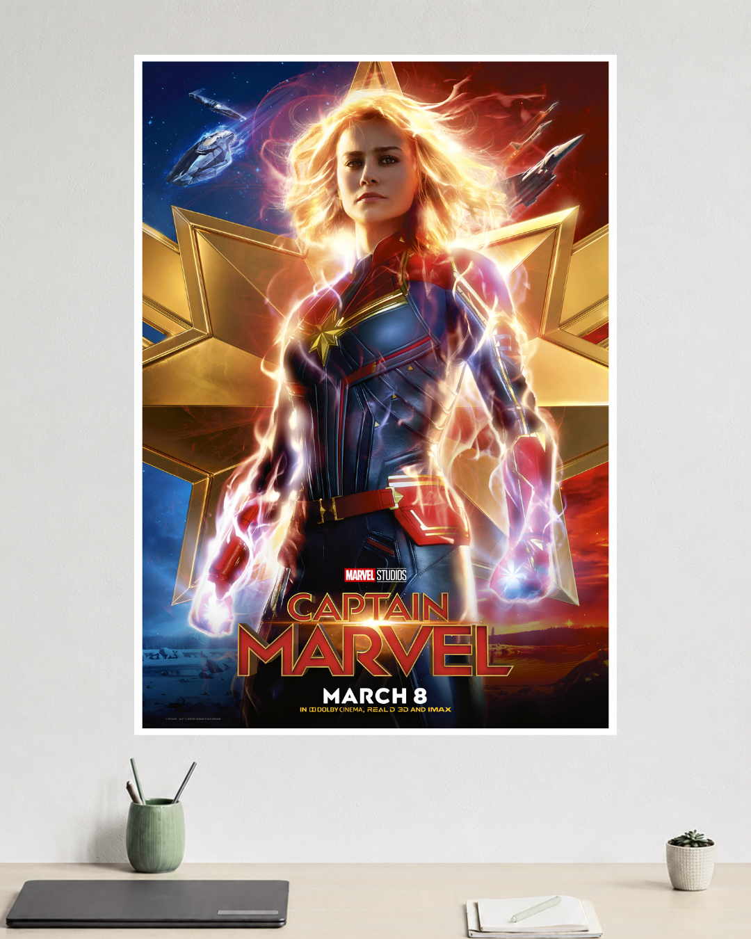 Captain Marvel | Marvel Studios | Carol Danvers | Marvel Poster