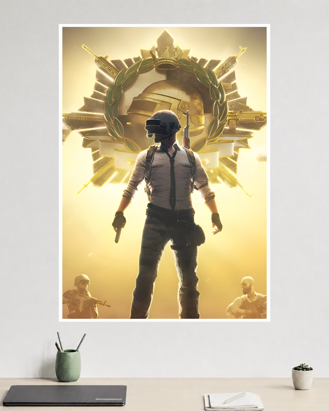 PUBG Poster | Battle Royale Plalyground | BGMI | Game Poster