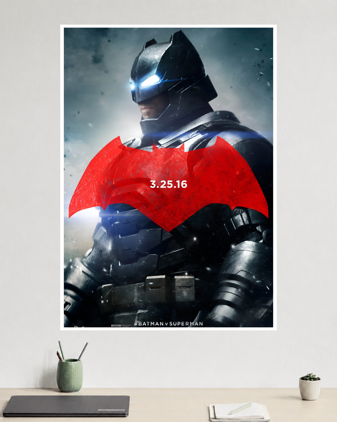 Batman v Superman | Armored Batman | Ben Affleck | DC Poster