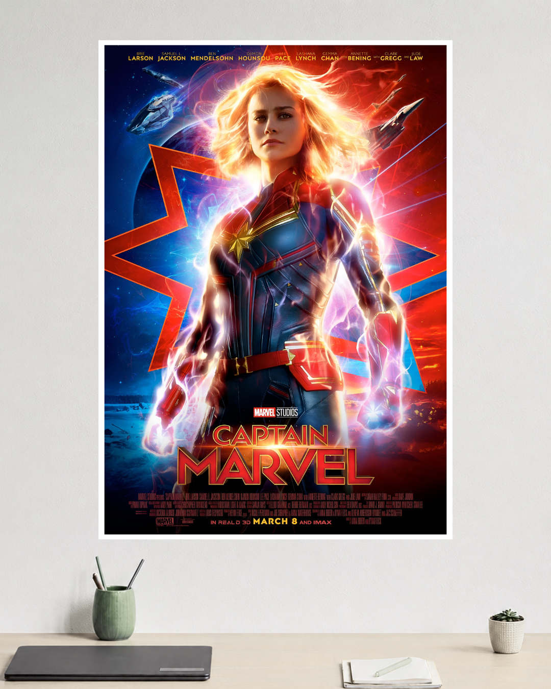 Captain Marvel | Marvel Studios | Carol Danvers | Marvel Poster