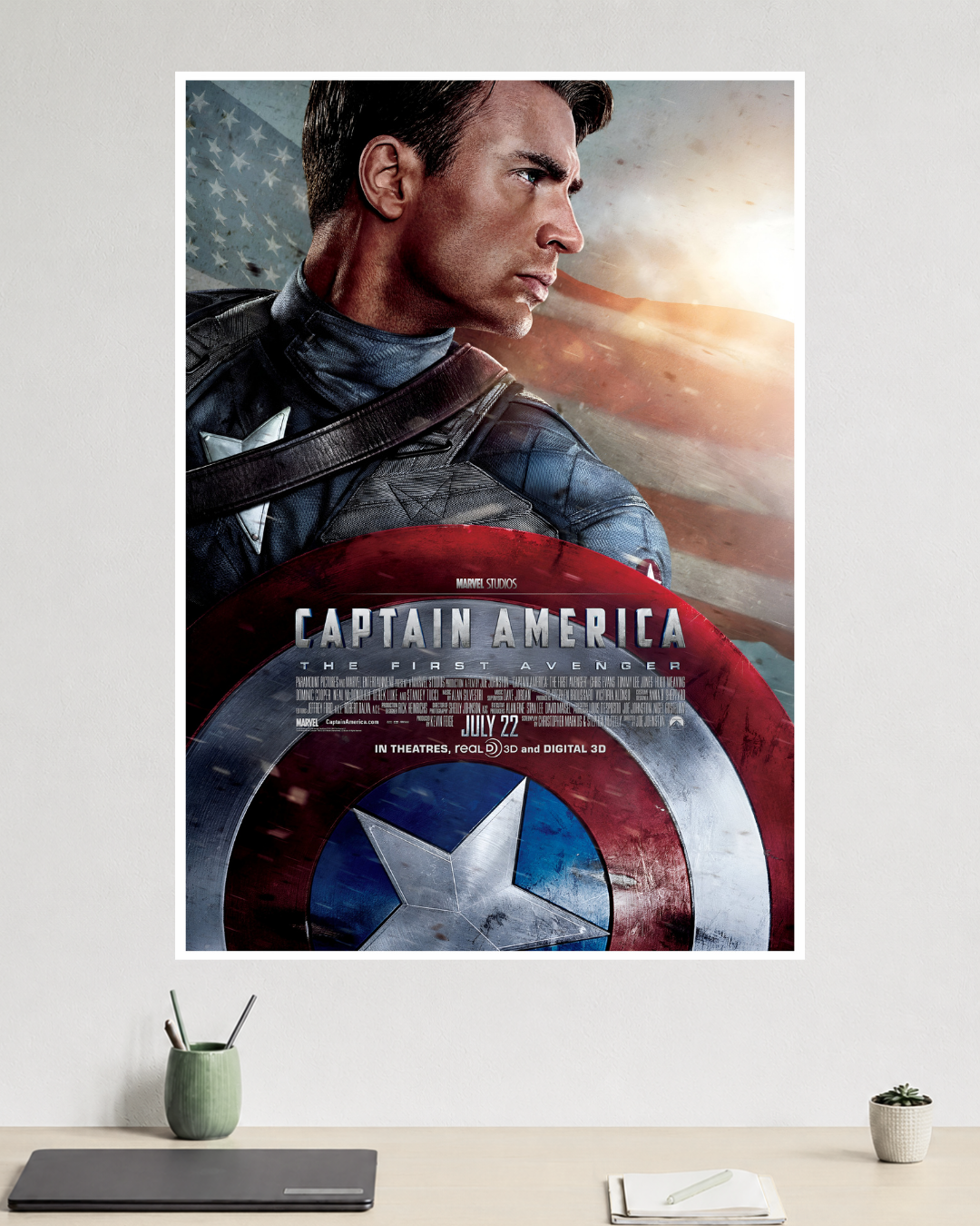 Captain America: The First Avenger | Marvel Studios | Steve Rogers | Marvel Poster