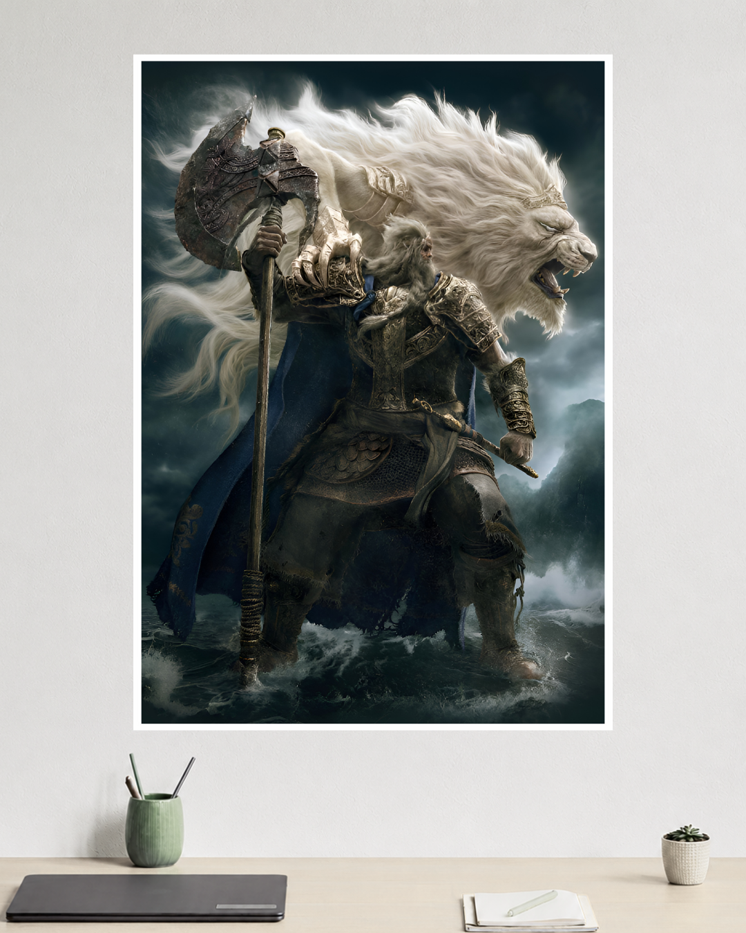 Elden Ring | Godfrey & Serosh | Game Poster