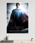 Man of Steel | Superman | Henry Cavill | DC Poster