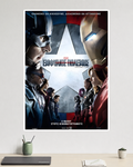 Captain America: Civil War | Iron Man vs. Captain America | Marvel Poster