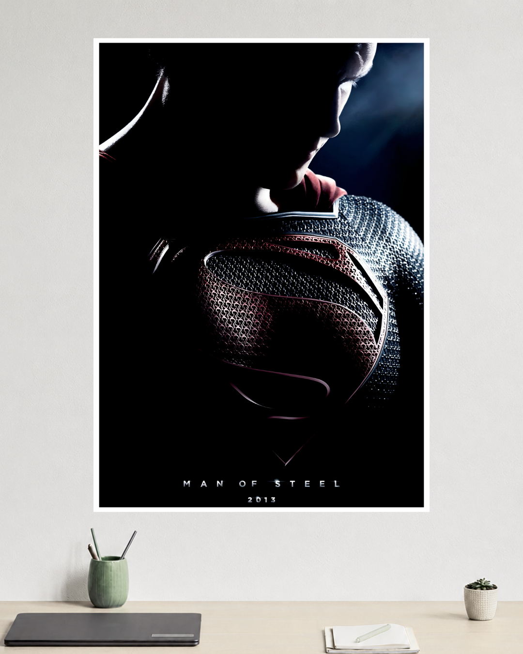 Man of Steel | Superman | Henry Cavill | DC Poster