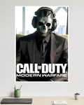 Call of Duty Modern Warfare II | Ghost Operator | Special Forces | Call of Duty | Game Poster