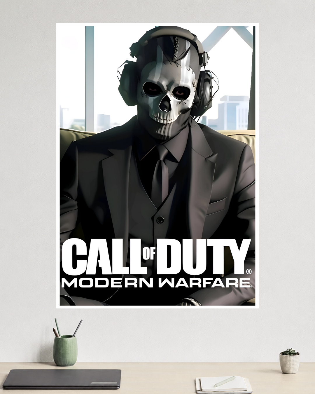 Call of Duty Modern Warfare II | Ghost Operator | Special Forces | Call of Duty | Game Poster