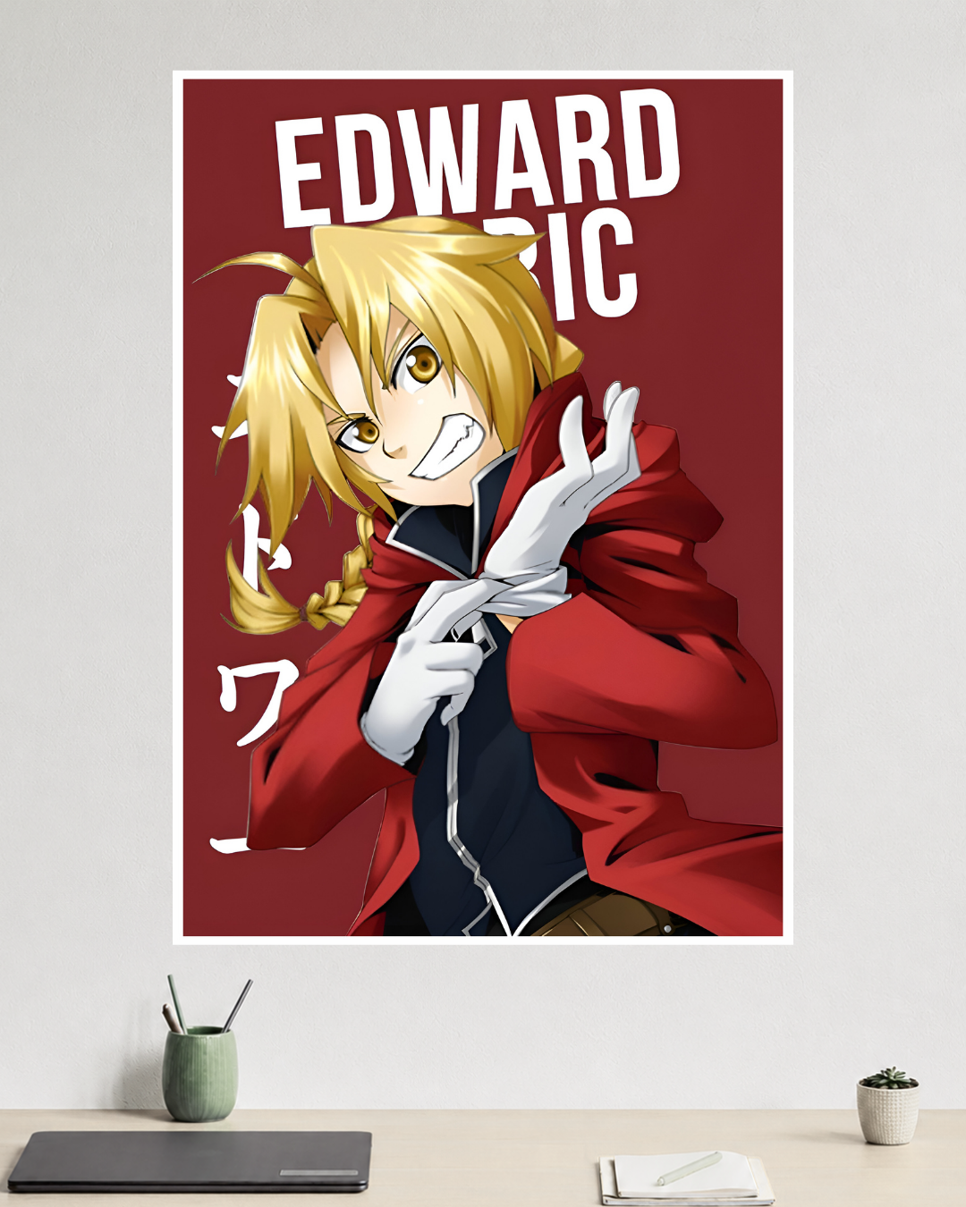 Edward Elric | Fullmetal Alchemist Brotherhood | Anime Poster