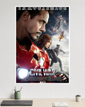 Captain America: Civil War | Iron Man vs. Captain America | Marvel Poster (Copy)