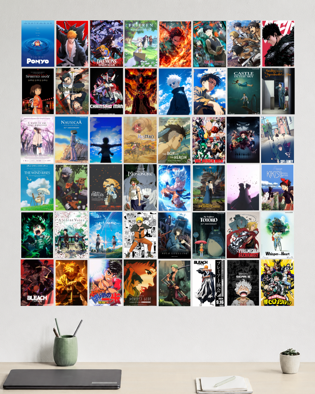 48 Poster Set - Anime Poster Collection