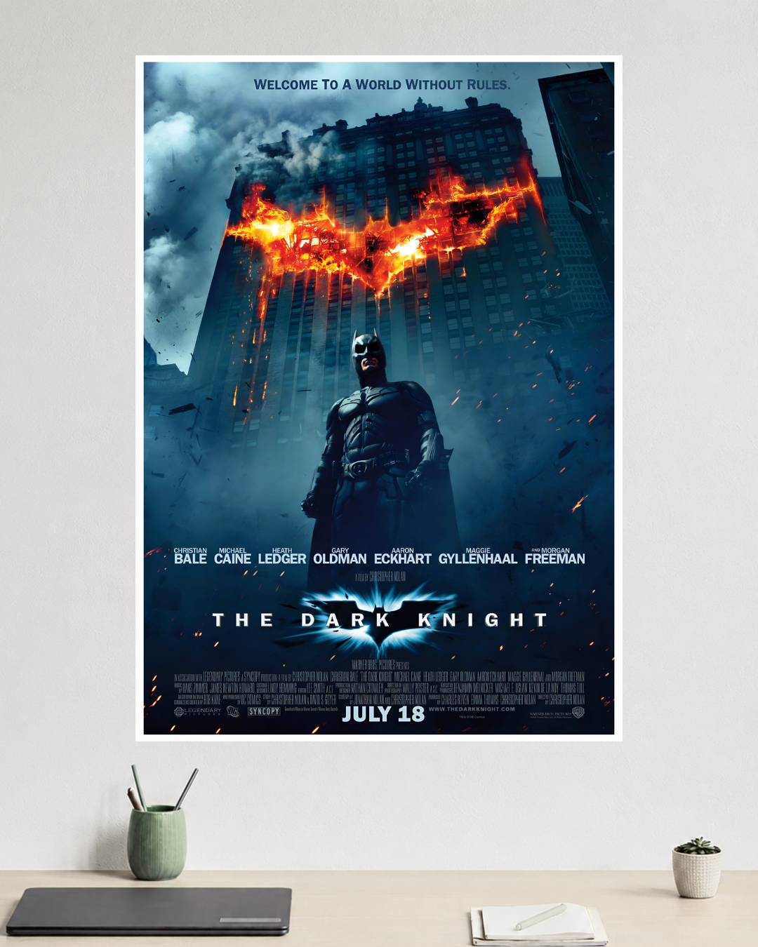 Batman | Christian Bale | The Dark Knight | DC Poster