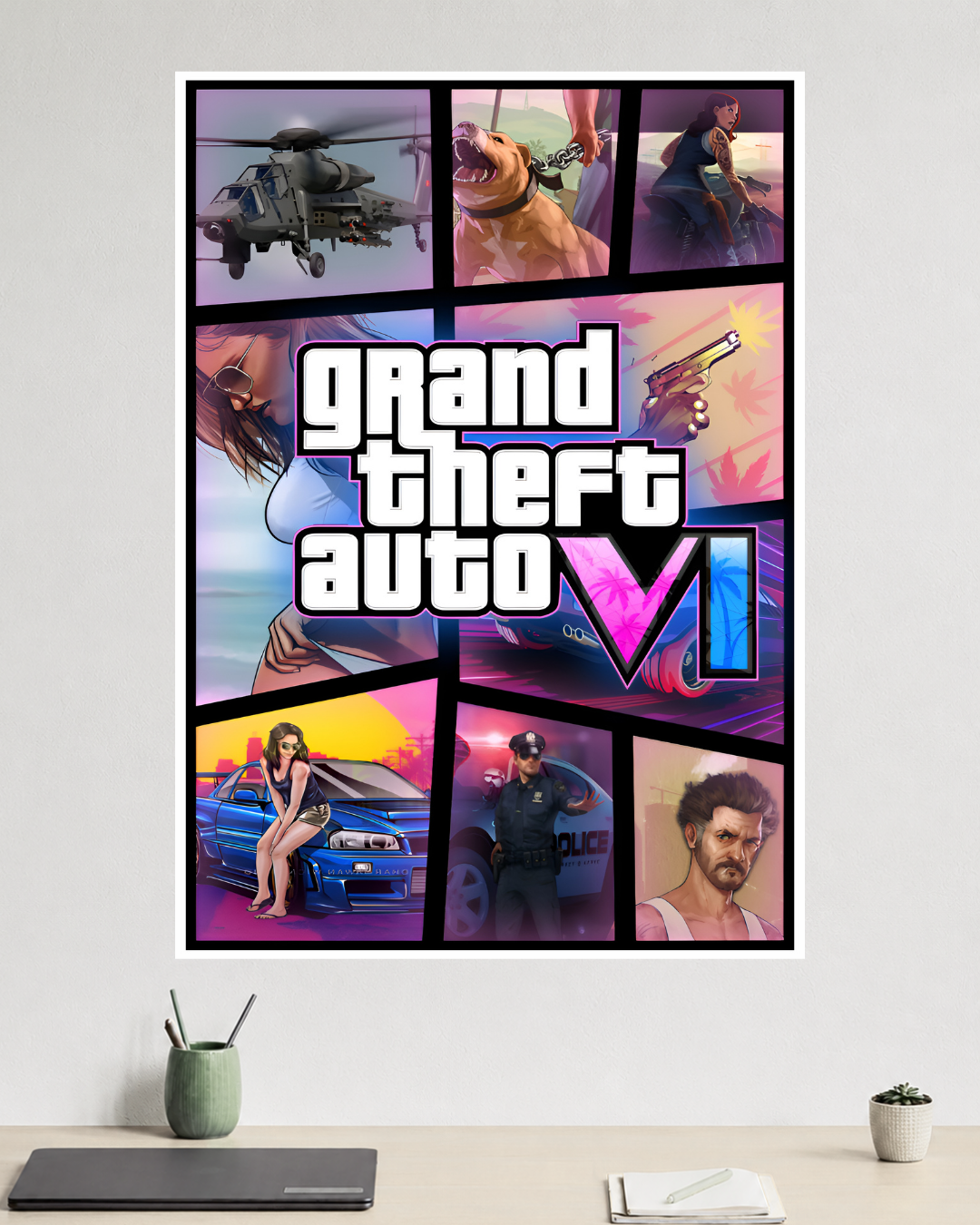 Grand Theft Auto VI | GTA 6 | Game Poster