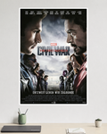 Captain America: Civil War | Iron Man vs. Captain America | Marvel Poster