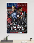Captain America: Civil War | Iron Man vs. Captain America | Marvel Poster