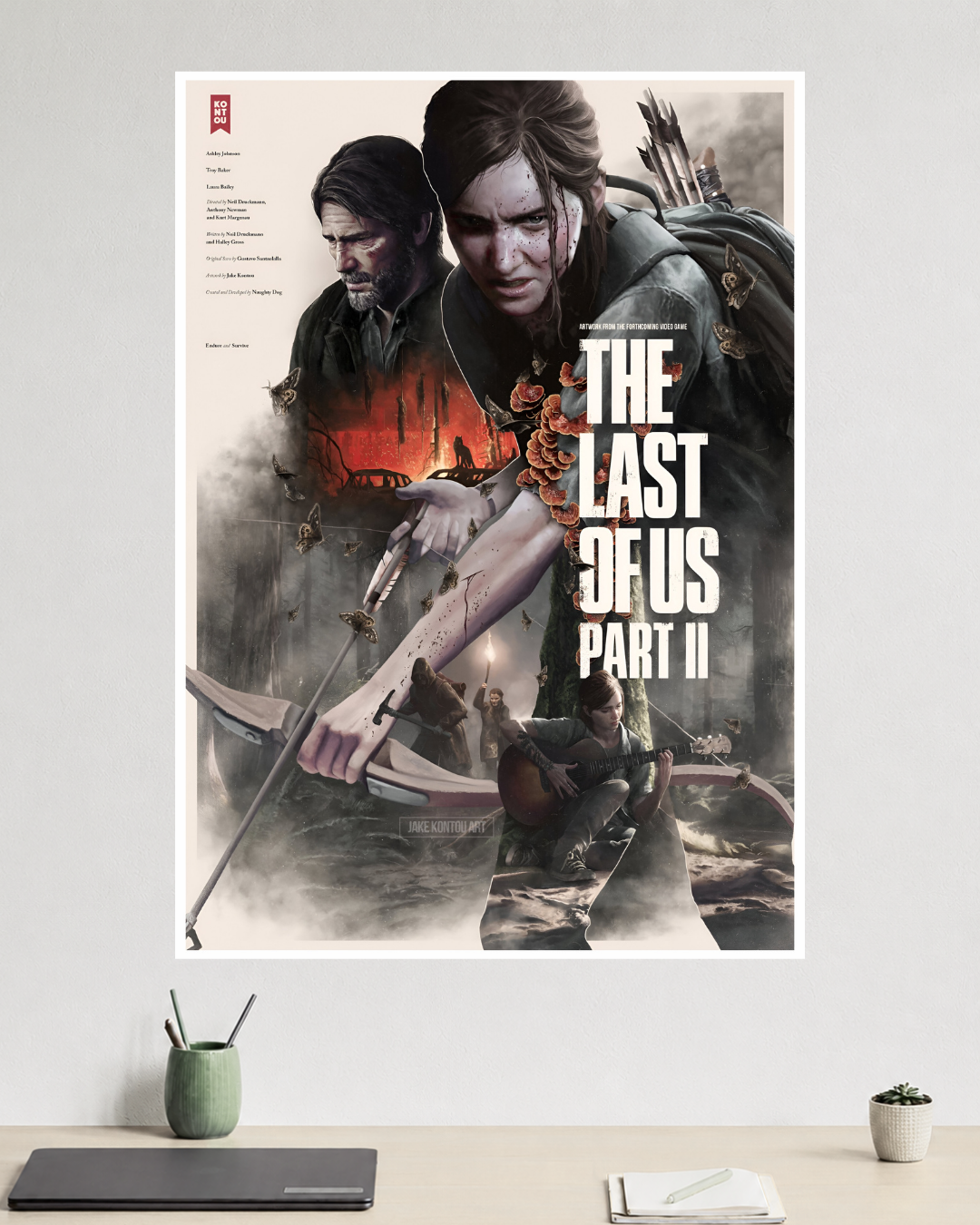 The Last of Us Part II | Ellie & Joel | Game Poster
