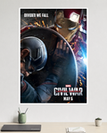 Captain America: Civil War | Iron Man vs. Captain America | Marvel Poster