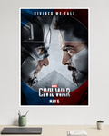 Captain America: Civil War | Iron Man vs. Captain America | Marvel Poster