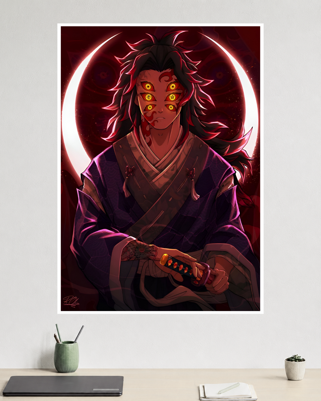 Kokushibo | Demon Slayer | Anime Poster