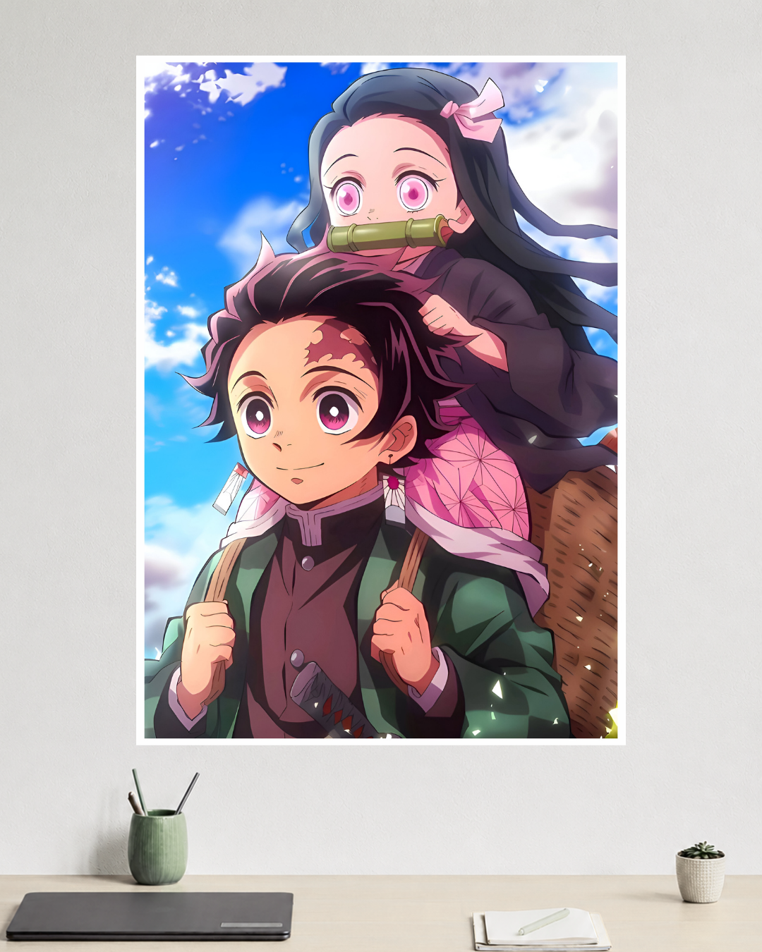 Tanjiro & Nezuko | Demon Slayer | Anime Poster