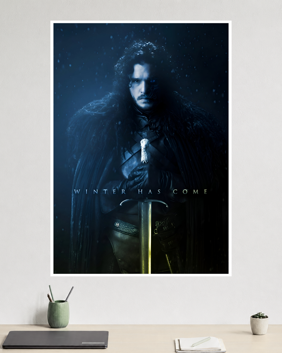 Winter Has Come Poster | Jon Snow | Game of Thrones | TV-Series Poster