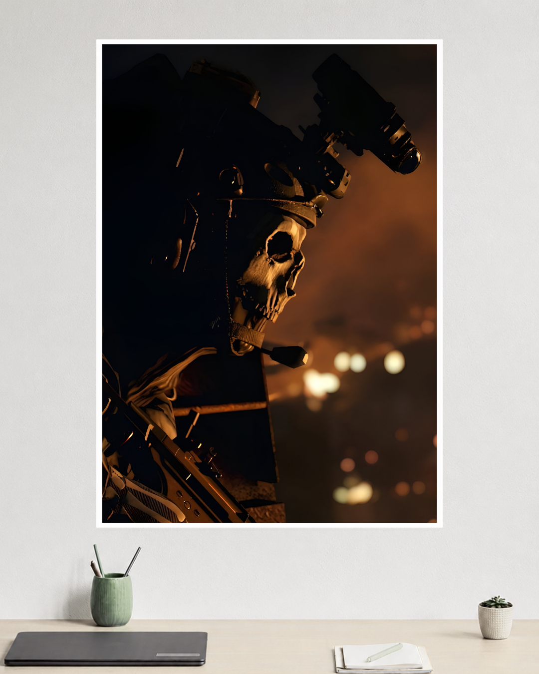 Call of Duty Modern Warfare II | Ghost Operator | Special Forces | Call of Duty | Game Poster