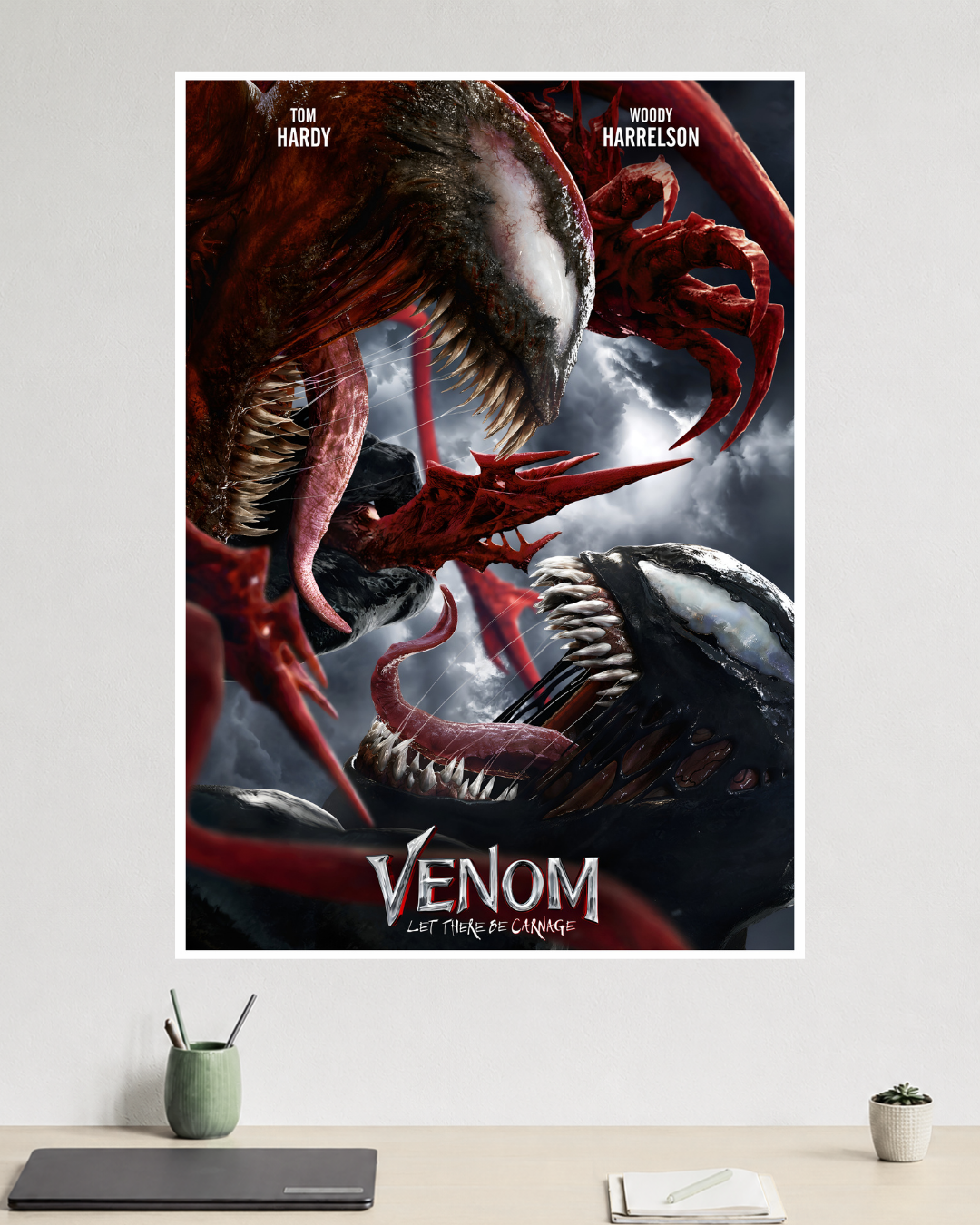 Venom | Venom vs Carnage | Venom: Let There Be Carnage | Marvel Poster