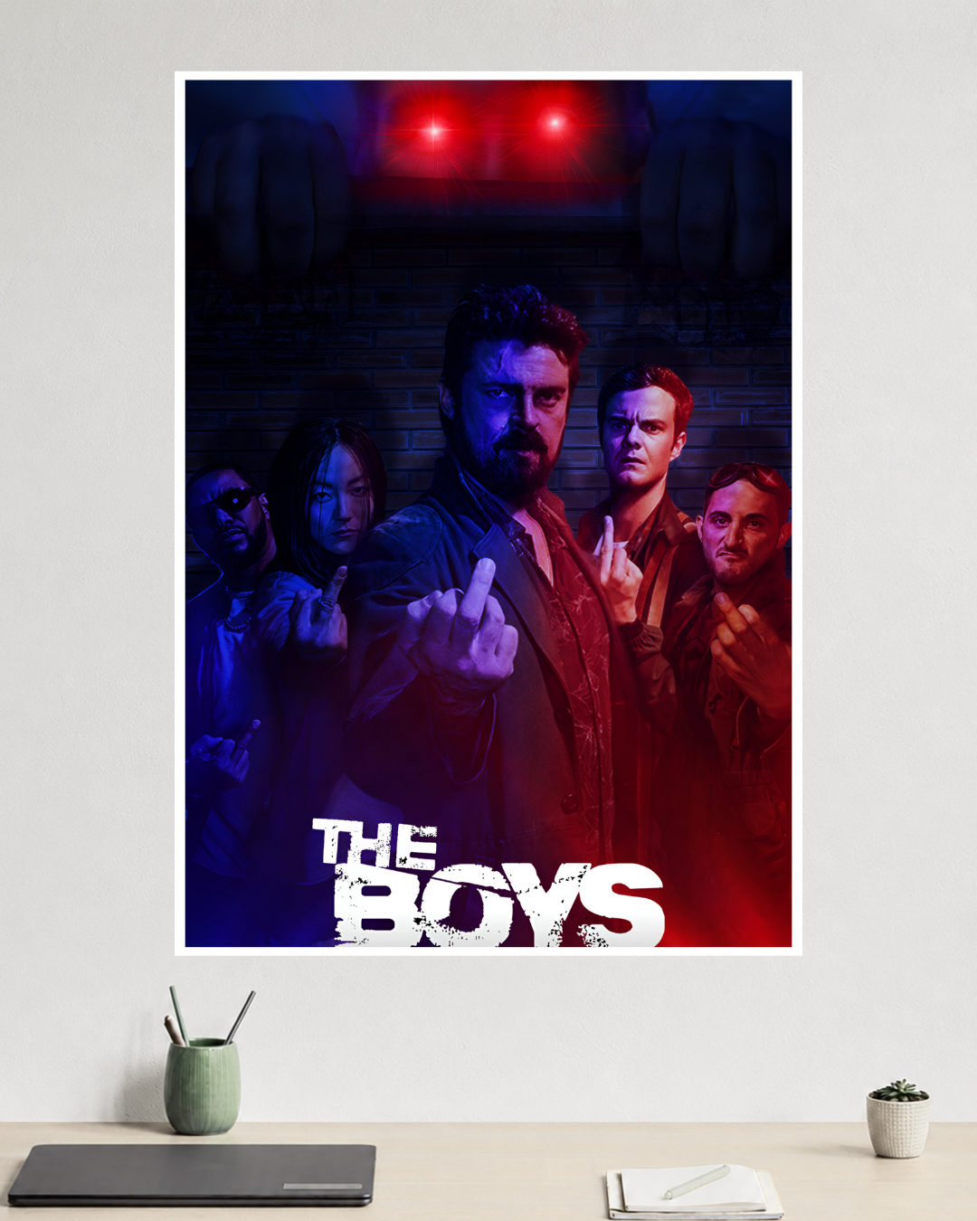 The Boys | Gritty Anti-Superhero | TV-Series Poster