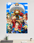 Straw Hat Pirates | One Piece Crew | Anime Poster