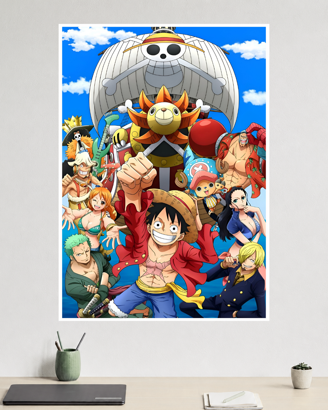 Straw Hat Pirates | One Piece Crew | Anime Poster
