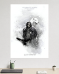Jon Snow & Ghost | Game of Thrones | TV-Series Poster