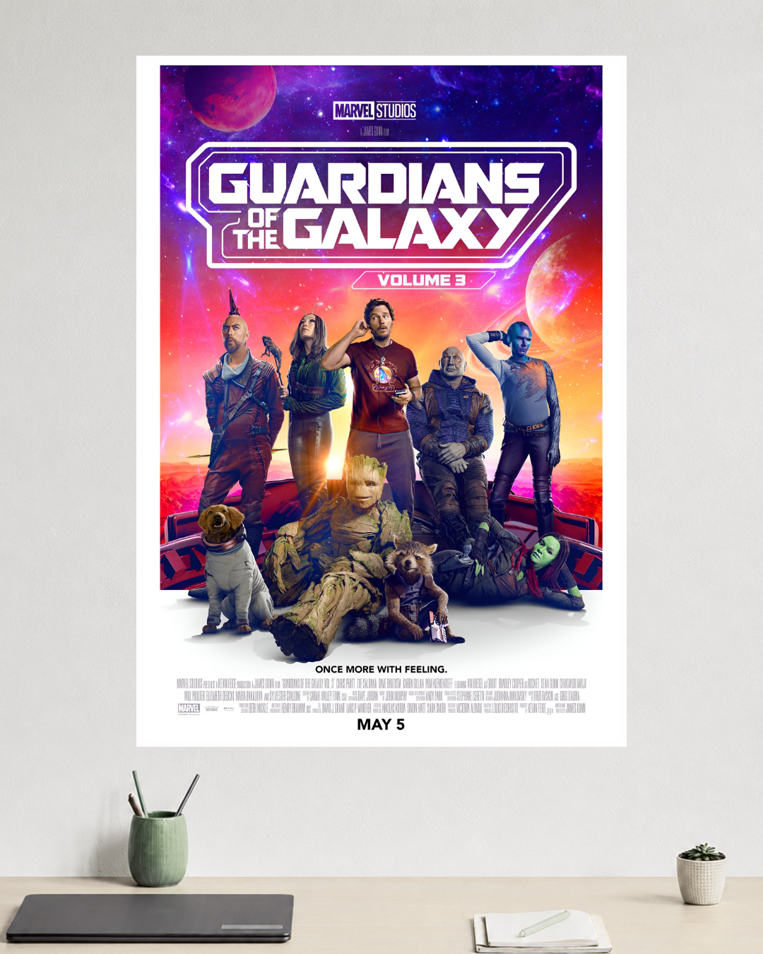 Guardians of the Galaxy Vol. 3 | Star-Lord | Guardians of the Galaxy | Marvel Poster