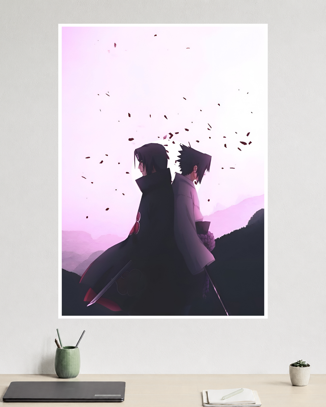 Itachi & Sasuke | Naruto | Anime Poster
