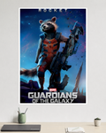Rocket Raccoon | Guardians of the Galaxy | Marvel Poster