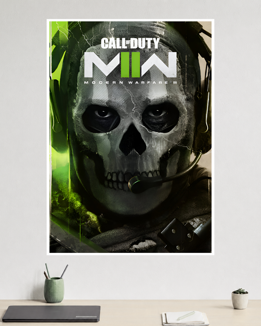 Call of Duty Modern Warfare II | Ghost Operator | Special Forces | Call of Duty | Game Poster