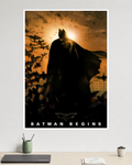 Batman Begins | Christian Bale | The Dark Knight | DC Poster