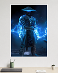 Mortal Kombat Raiden | Thunder God | Game Poster