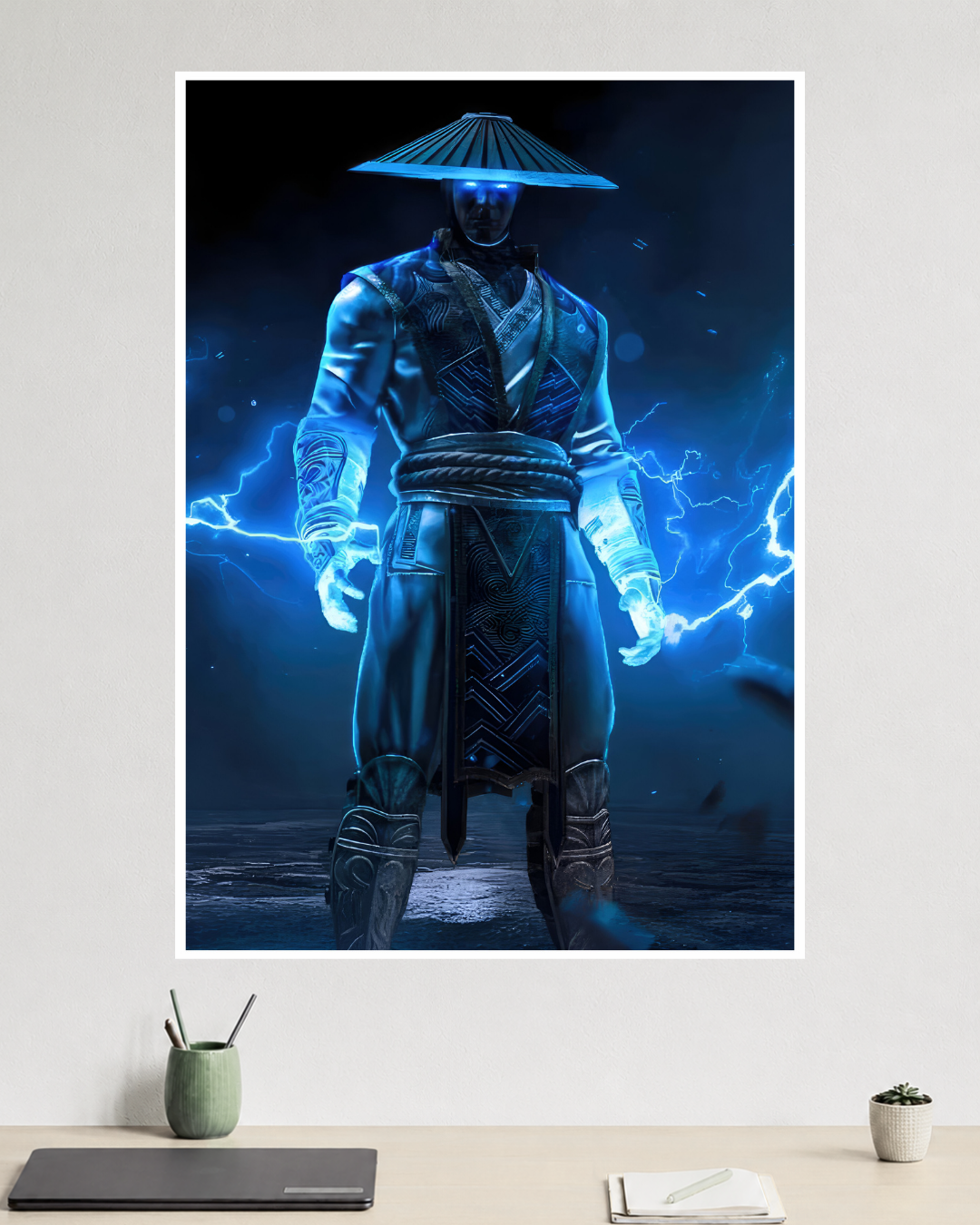 Mortal Kombat Raiden | Thunder God | Game Poster