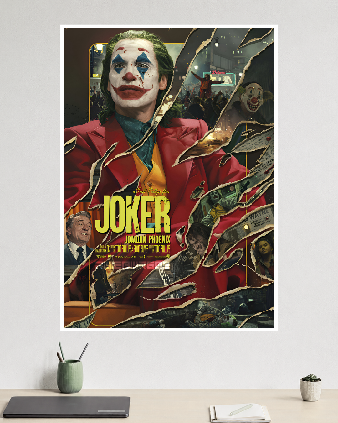 Joker | Joaquin Phoenix as Arthur Fleck | Todd Phillips | DC Poster