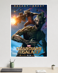 Groot & Rocket Raccoon | Guardians of the Galaxy | Marvel Poster