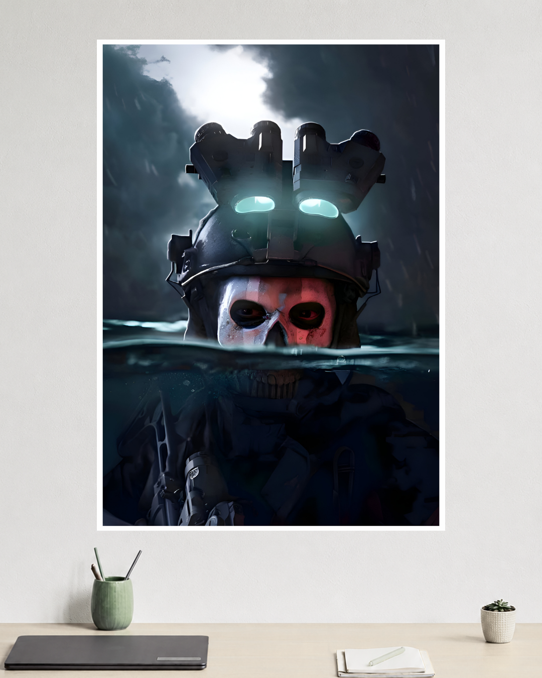 Call of Duty Modern Warfare II | Ghost Operator | Special Forces | Call of Duty | Game Poster