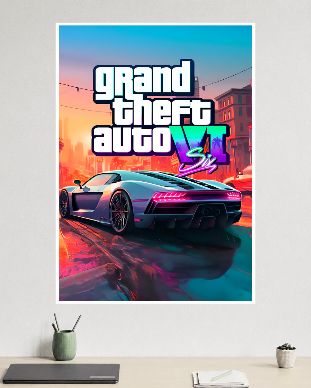Grand Theft Auto VI | GTA 6 | Game Poster