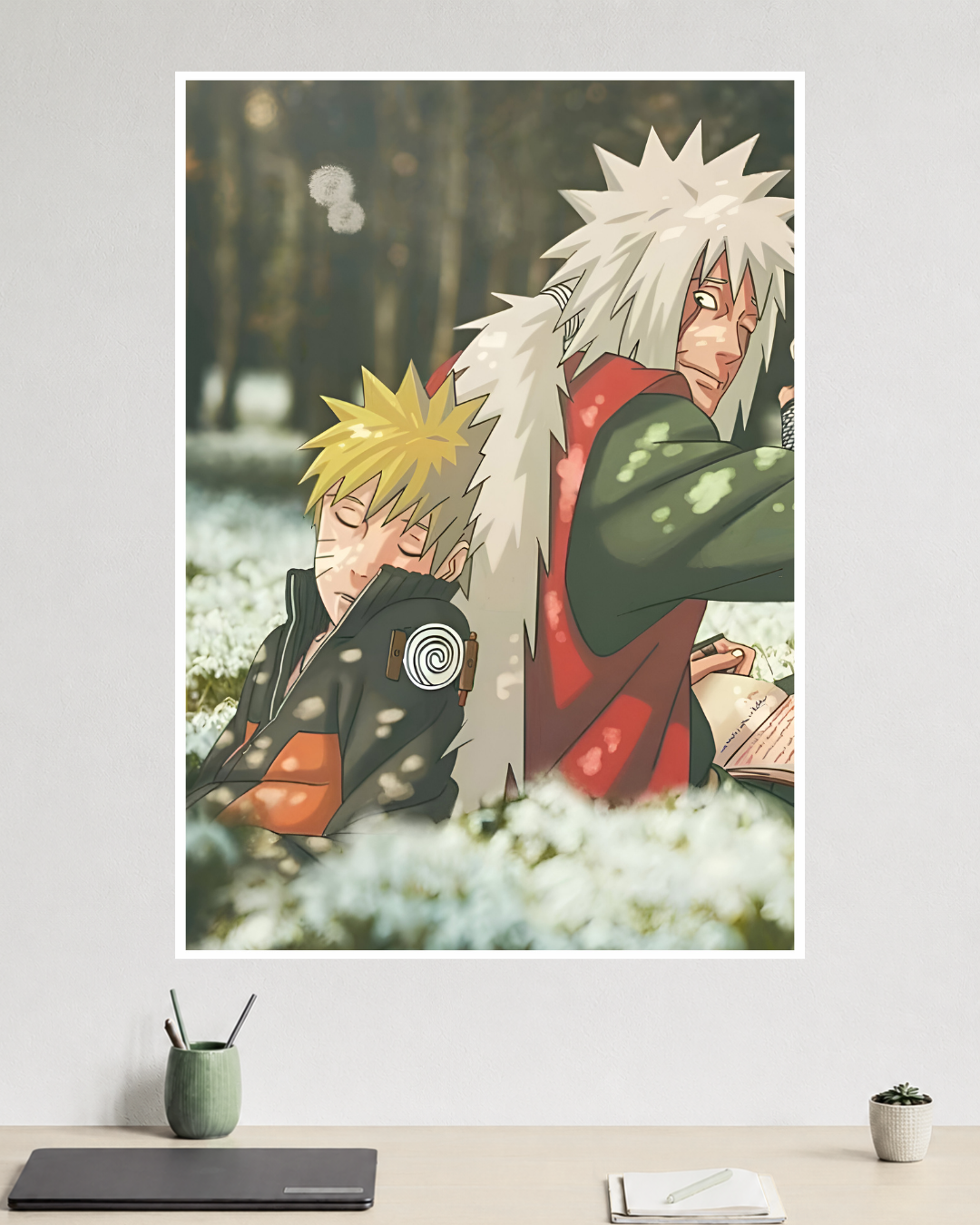 Naruto & Jiraiya | Naruto | Anime Poster