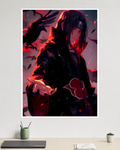 Itachi Uchiha | Akatsuki |  Naruto | Anime Poster