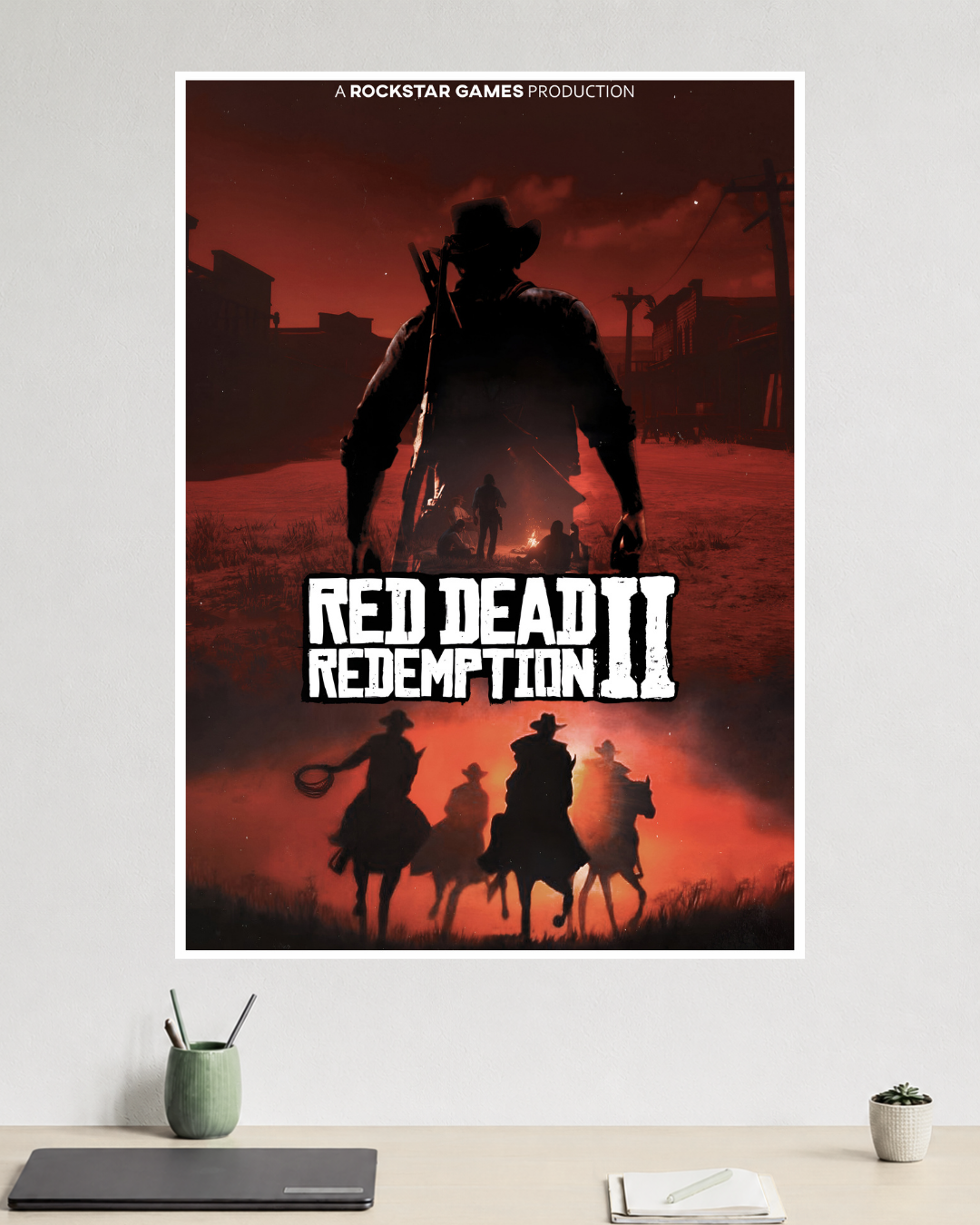 Red Dead Redemption 2 | Western Outlaw Art | Rockstar Games | Game Poster