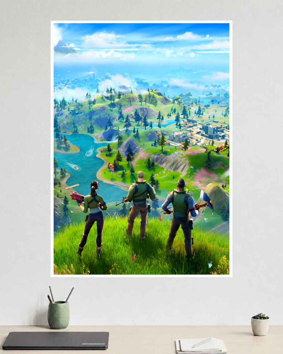 Fortnite | Fortnite Battle Royale Scenic | Game Poster