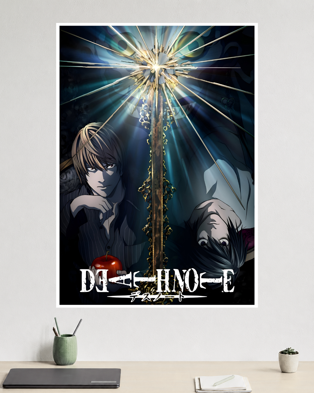 Light Yagami & L | Death Note | Anime Poster