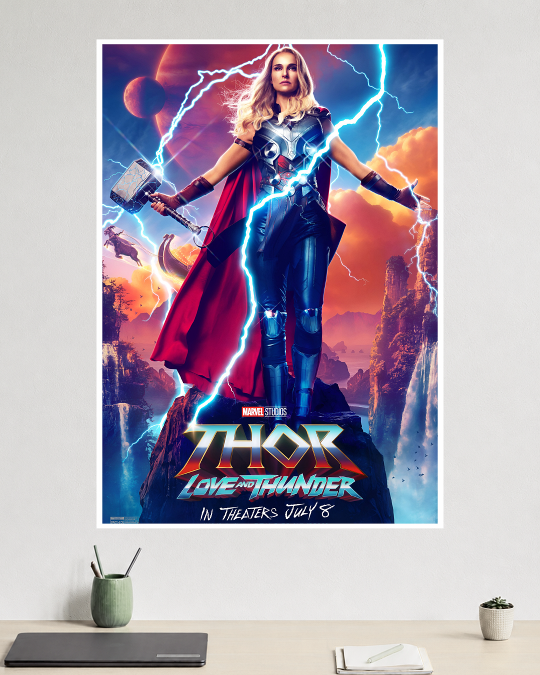 Jane Foster Mighty Thor | Love and Thunder | Marvel Poster