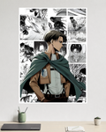 Levi Ackerman | Attack On Titan | Anime Poster