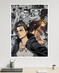 Eren Yeager | Attack On Titan | Anime Poster