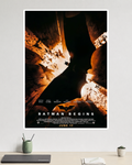 Batman Begins | Christian Bale | DC Poster
